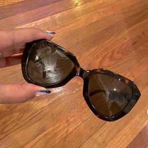 Celine CL40046U in Dark Havana like new